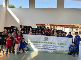 PELATIHAN SABLON KAOS BERSAMA KKN UNIVERSITAS GUNUNGKIDUL