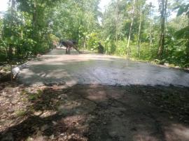 Dapat BKK Rp 40 Juta, Padukuhan Mendongan Rampungkan Pengecoran Jalan