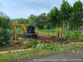 Pembangunan Koperasi Desa Mersh Putih Kalurahan Bandung Dimulai