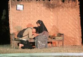 Malam Syawalan Sayangan,Pentas Drama dan Rembuk Warga