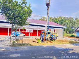 Pemindahan Tiang Listrik yang berada didepan Gedung KDMP BANDUNG